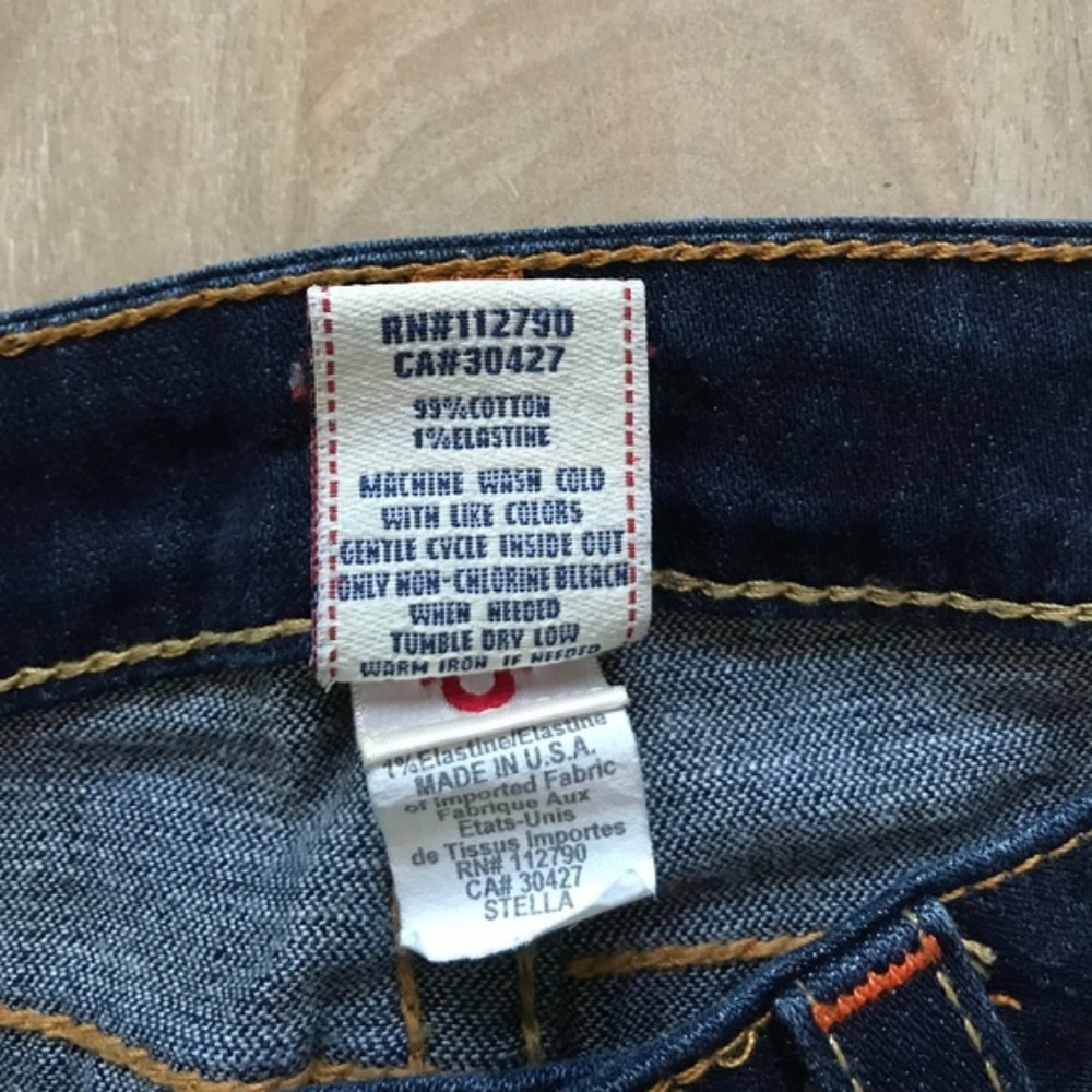 True Religion Stella Straight Leg Jeans - Picture 2 of 2